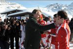 Luca di Montezemolo (Präsident) und Felipe Massa (Ferrari) 