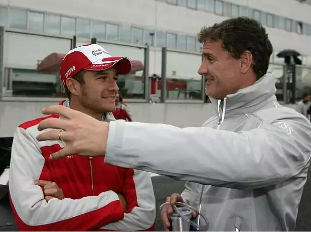 David Coulthard, Timo Scheider Titel-Bild zur News: David Coulthard, Timo Scheider