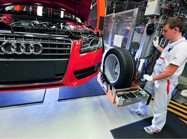 Titel-Bild zur News: Audi Produktion