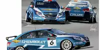 Bild zum Inhalt: Chevrolet präsentiert neue WTCC-Lackierung