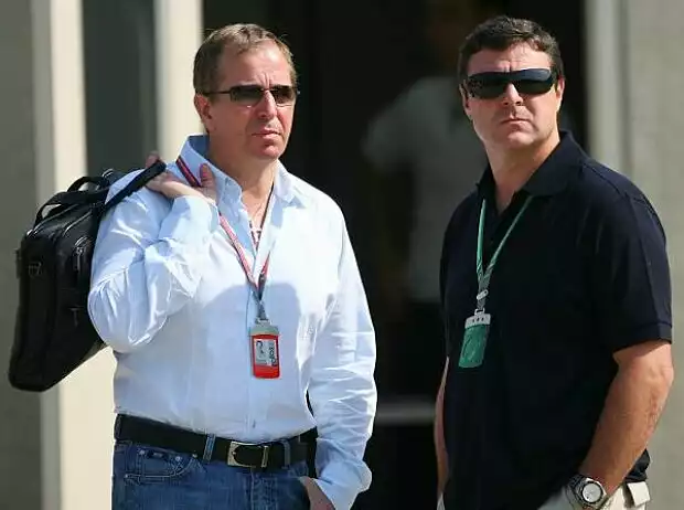 Martin Brundle und Mark Blundell Titel-Bild zur News: Martin Brundle und Mark Blundell