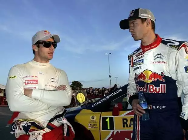 Sébastien Loeb, Sébastien Ogier Titel-Bild zur News: Sébastien Loeb, Sébastien Ogier