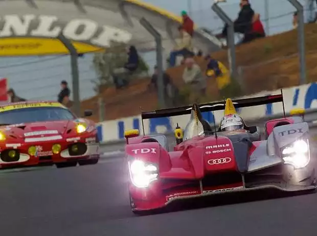Allan McNish, Rinaldo Capello, Tom Kristensen Titel-Bild zur News: Allan McNish, Rinaldo Capello, Tom Kristensen