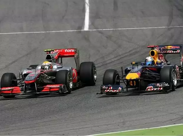 Sebastian Vettel, Lewis Hamilton Titel-Bild zur News: Sebastian Vettel, Lewis Hamilton