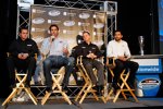 Ricky Stenhouse, Elliott Sadler, Jason Leffler und Aric Almirola