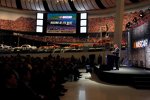 NASCAR-Chef Brian France spricht in der NASCAR Hall-of-Fame in Charlotte