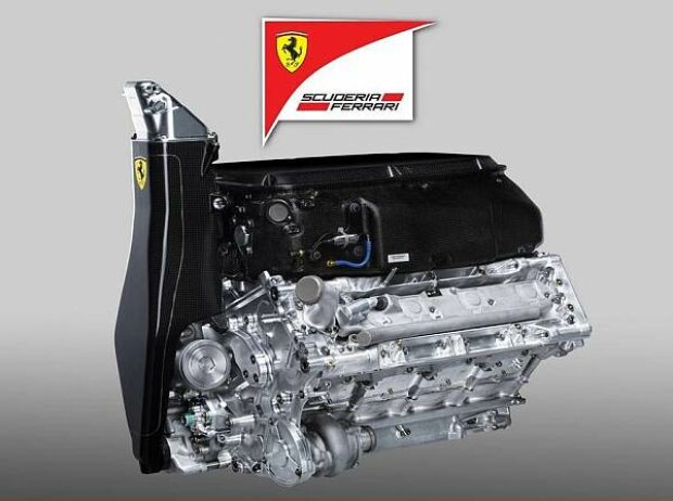 Titel-Bild zur News: Ferrari-056-V8-Motor