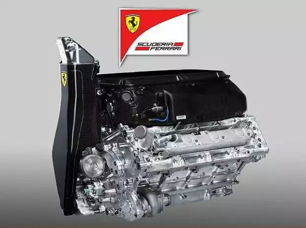 Ferrari-056-V8-Motor Titel-Bild zur News: Ferrari-056-V8-Motor