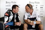 Troy Corser und Rainer Bäumel