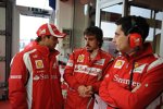 Felipe Massa, Fernando Alonso, Andrea Stella