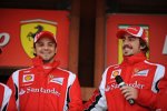 Felipe Massa und Fernando Alonso (Ferrari)