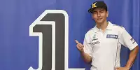 Bild zum Inhalt: Lorenzo ist stolz auf die Nummer 1