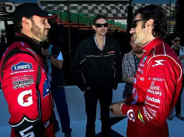 Jimmie Johnson, Dario Franchitti Titel-Bild zur News: Jimmie Johnson, Dario Franchitti
