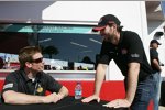NASCAR-Kollegen: Jamie McMurray und Jimmie Johnson