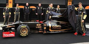 Renault R31: Schwarz, Gold und viel Hoffnung