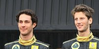Bruno Senna und Romain Grosjean