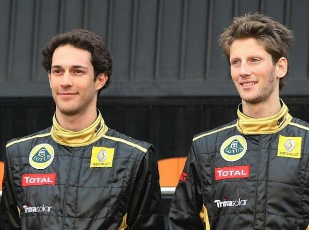 Titel-Bild zur News: Bruno Senna und Romain Grosjean
