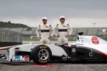 Sergio Perez und Kamui Kobayashi (Sauber)