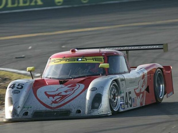 Patrick Long, Seth Neiman, Johannes van Overbeek, Jörg Bergmeister Flying Lizard Porsche