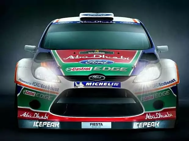 Ford Fiesta RS WRC Titel-Bild zur News: Ford Fiesta RS WRC