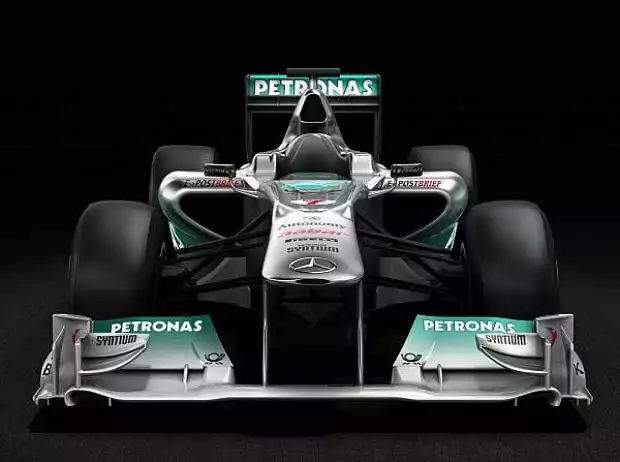 Mercedes W02 Titel-Bild zur News: Mercedes W02