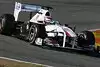 Bild zum Inhalt: Sauber: Kobayashi auf produktiver Fehlersuche