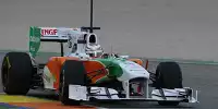 Bild zum Inhalt: Produktiver erster Testtag für Force India