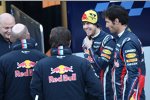 Sebastian Vettel und Mark Webber (Red Bull) 