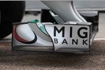Detail des neuen Mercedes MGP W02