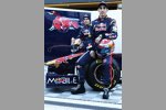 Jaime Alguersuari (Toro Rosso) und Sebastien Buemi (Toro Rosso) 