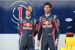 Sebastian Vettel und Mark Webber (Red Bull) 