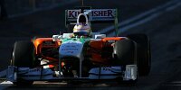 Bild zum Inhalt: Force India: Viele Informationen über Pirelli-Reifen