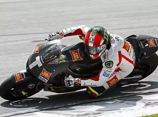 Marco Simoncelli Titel-Bild zur News: Marco Simoncelli
