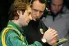 Bild zum Inhalt: Lotus: Routinechecks im Vordergrund