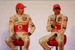 Jenson Button und Lewis Hamilton (McLaren) 