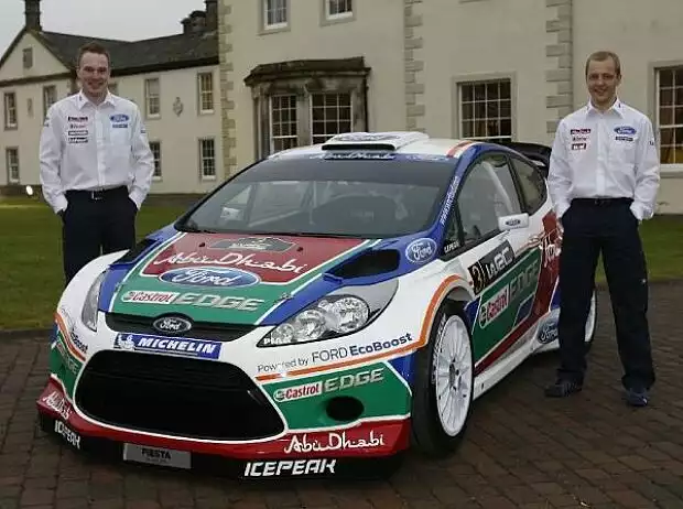 Mikko Hirvonen, Jari-Matti Latvala Titel-Bild zur News: Mikko Hirvonen, Jari-Matti Latvala