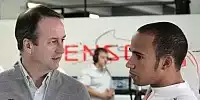 Jonathan Neale und Lewis Hamilton