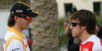 Robert Kubica und Fernando Alonso