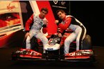 Jerome D'Ambrosio und Timo Glock (Marussia-Virgin) 