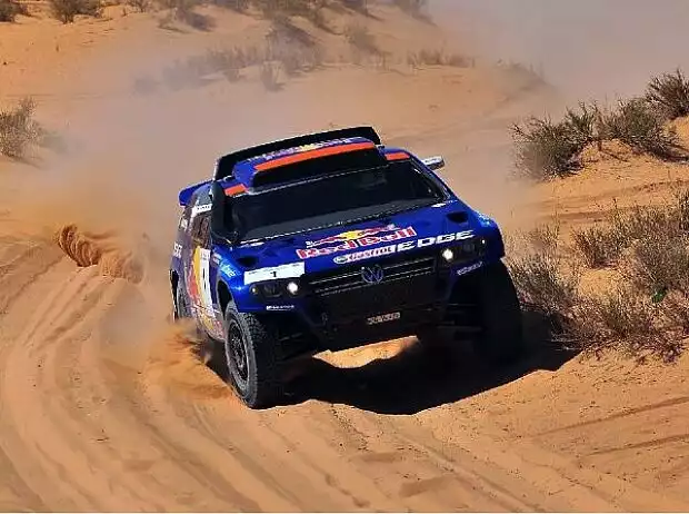 Nasser Al-Attiyah und Timo Gottschalk Titel-Bild zur News: Nasser Al-Attiyah und Timo Gottschalk