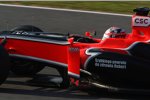 Timo Glock (Marussia-Virgin) Robert Kubica (Renault) 