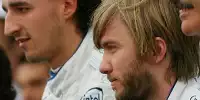 Robert Kubica, Nick Heidfeld, Mario Theissen (BMW Motorsport Direktor)
