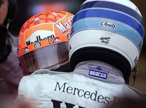 Titel-Bild zur News: Michael Schumacher und Mika Häkkinen