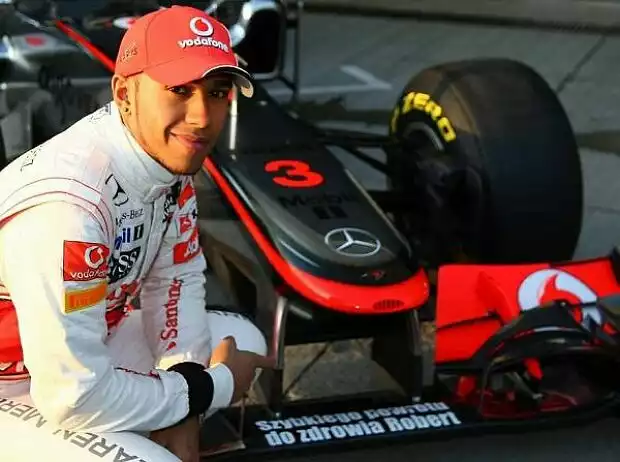 Lewis Hamilton, Robert Kubica Titel-Bild zur News: Lewis Hamilton, Robert Kubica