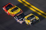 Finale: Ryan Newman (SHR), Denny Hamlin (Gibbs), Kurt Busch (Penske) und Jamie McMurray (EGR) 