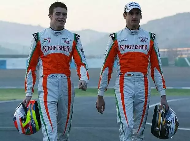 Adrian Sutil, Paul di Resta Titel-Bild zur News: Adrian Sutil, Paul di Resta