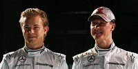 Bild zum Inhalt: Rosberg vs. Schumacher: Das Duell geht weiter