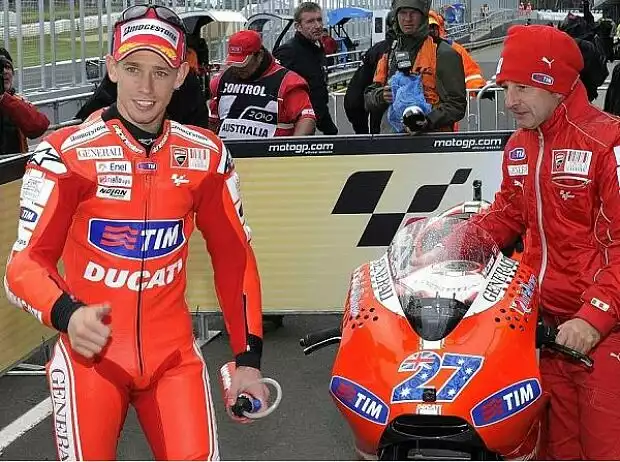 Casey Stoner Titel-Bild zur News: Casey Stoner