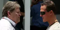 Michael Schumacher, Norbert Haug (Mercedes-Motorsportchef)