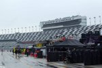 Mittwochmorgen: Regen in Daytona